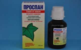Проспан — эффективный сироп от кашля для ребенка. Цена препарата
