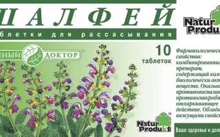 Леденцы, пастилки, таблетки с шалфеем: инструкция к ним