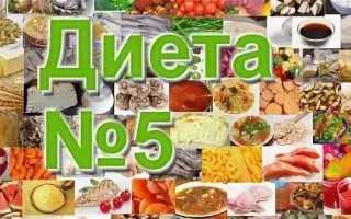 Зачем нужна диета стол 5 при гастрите: меню на неделю