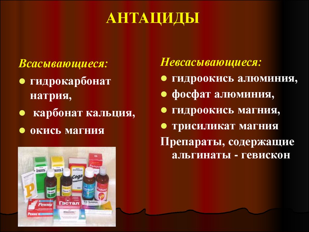 какие обезболивающие можно пить при язве желудка