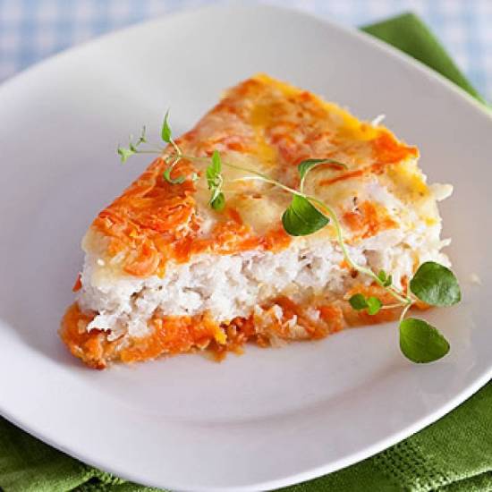 Тилапия под картофельной шубой