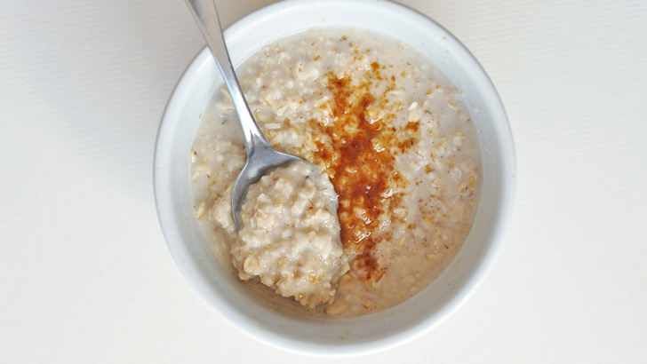 Овсяная каша с медом