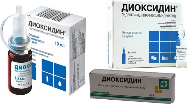 диоксидин при гайморите
