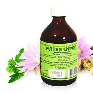 Сироп алтея от кашля
