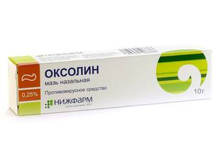 Мази в нос при простуде