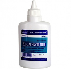 Раствор хлоргексидина
