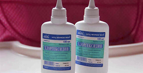 Хлоргексидин для полоскания горла
