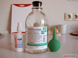 Как промыть физраствором нос