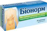 «Бионорм» состав, показания и способы применения