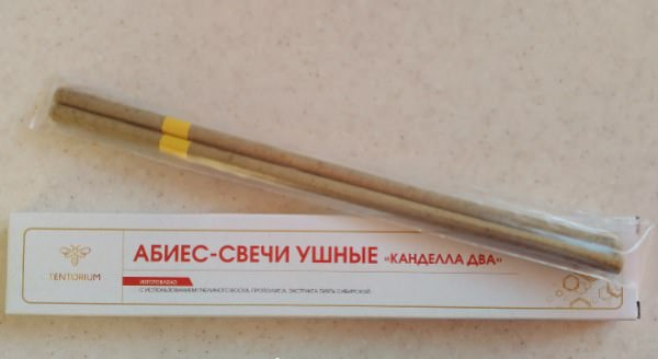 ушная свеча тенториум