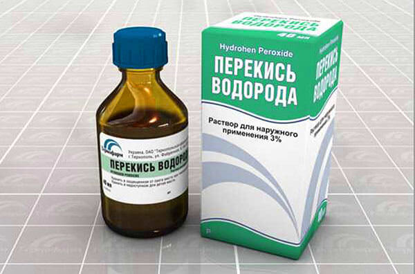 Можно ли капать в ухо перекись водорода
