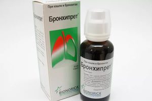 Применение сиропа Бронхипрет