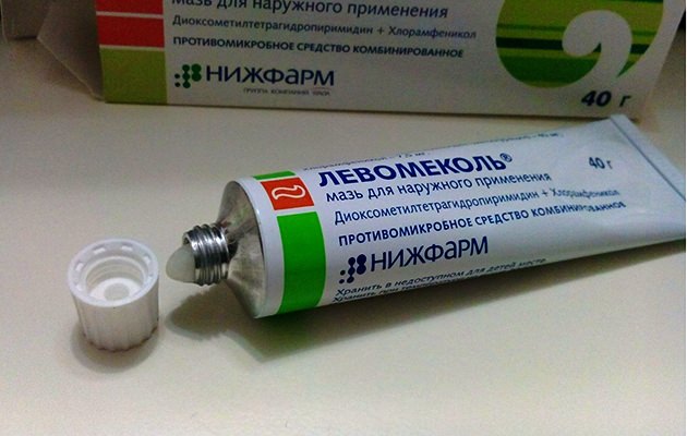 левомеколь при гайморите