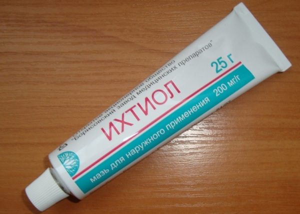 ихтиоловая мазь от гайморита