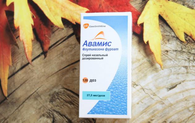 Авамис может быть назначен как средство борьбы с зависимостью от Нафтизина